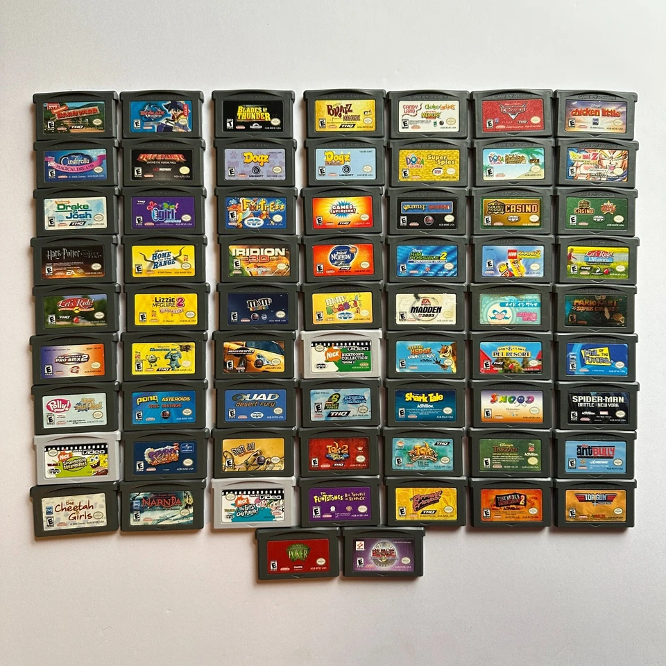 Nintendo Gameboy Advance Games BUILD YOUR LOT Pick Choose Save GBA All Tested - Image 1 of 1