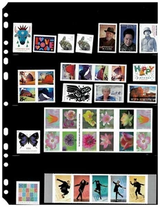US 2021 YEAR SET COMMEMORATIVE POSTAGE STAMP - 118 STAMPS MNH - Picture 1 of 4