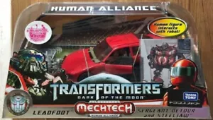 Takara TOMY Transformers Dark of the Moon DA 30 Human Alliance pie de plomo y mandíbula de acero - Imagen 1 de 5