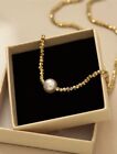 18K Gold Dome Pearl Sparkle Necklace - vinader, bold, vermeil, gift for her