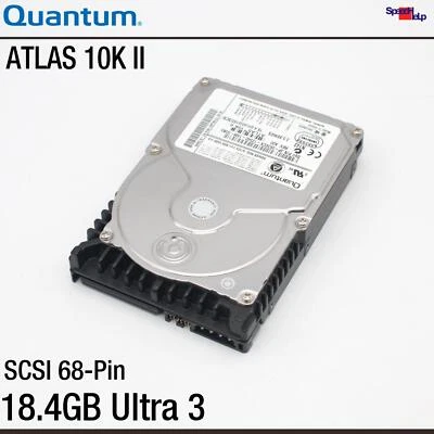 SCSI HDD Quantum Atlas 10K II 18.4GB TY18L461 Ultra 3 U160 Hard Drive Hard Disk - Image 1 of 3