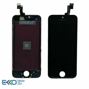 Display für iPhone 5S, SE Original Retina LCD Komplett Rahmen Touch Glas Schwarz - Bild 1 von 4