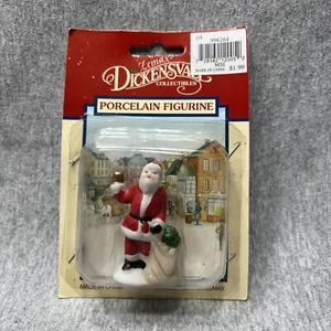 Figura de porcelana Lemax Hearthside Village Santa Navidad nueva sellada - Imagen 1 de 6