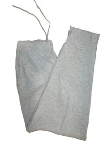 TSE Neiman Marcus 100% Cashmere Gray Knit Lounge Pants with Pockets Size M - Picture 1 of 7