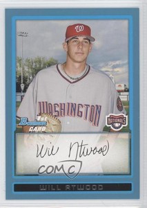 2009 Bowman Prospects Blue /500 Will Atwood #BP79
