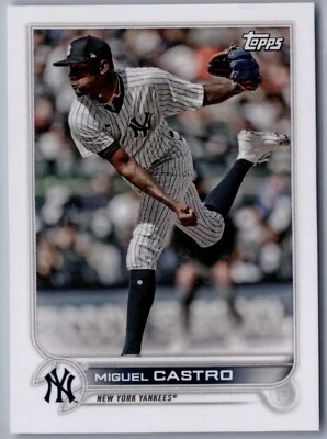 2022 Topps On-Demand Mini #US145 Miguel Castro New York Yankees - Image 1 of 2