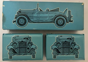 Vintage Avon Men Wild Country New Old Stock 1928 Model A 3oz Bar Soap Set Of 2 - Picture 1 of 2