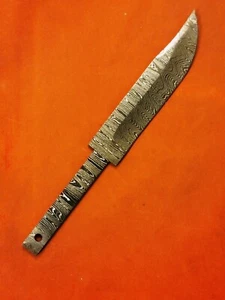 ALABAMA DAMASCUS STEEL BILLET BLADE BLANK, KNIFE MAKING SUPPLIES - 7-1/2" OAL - Picture 1 of 4