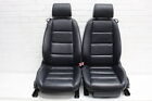 Audi A4 B6 Cabriolet Blue Leather Seats Interior With Door Cards