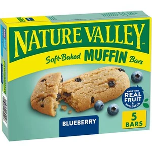 Soft-Baked Muffin Bars Blueberry Snack Bars 5 Bars 6.2 OZ - Picture 1 of 3