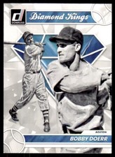 2023 Donruss Baseball Diamond Kings Base #14 Bobby Doerr - Boston Red Sox