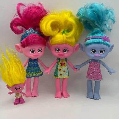 Trolls Movie Collectible Dolls - Poppy, Branch, & Others Dreamworks Combi P&P: - Image 1 of 2