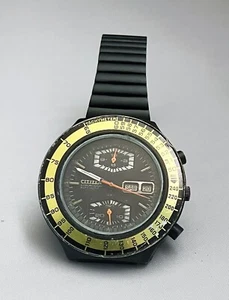 Rare Citizen 67-9178 'Spaceman' Chronograph 23J Automatic 8110A - 1974 - Picture 1 of 20