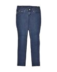 Levis Womens Skinny Jeans W26 L30 Navy Blue Cotton Ae08
