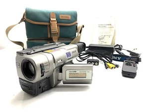 Sony CCD-TRV48 Video8 Tape Digital Video Camera HANDYCAM Complete Working Set - Picture 1 of 19