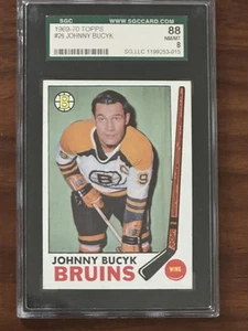 1969-70 Topps #26 Johnny Bucyk SGC 8 - Picture 1 of 2
