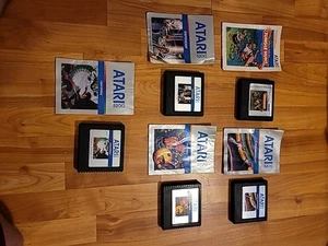 5 ATARI 5200 Games and Manuals - Tested And Working - - Picture 1 of 3