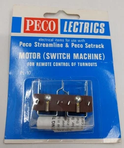 Peco PL-10 HO Turnout Motor (Switch Machine)  (10) - Picture 1 of 2