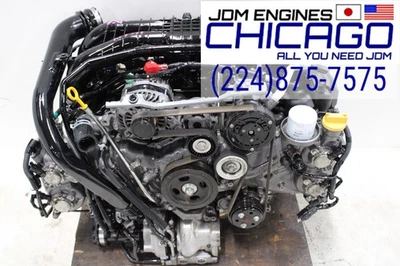 JDM 2015, 2016, 2017, 2018, 2019 SUBARU IMPREZA WRX FA20DIT 2.0L TURBO ENGINE - Image 1 of 4