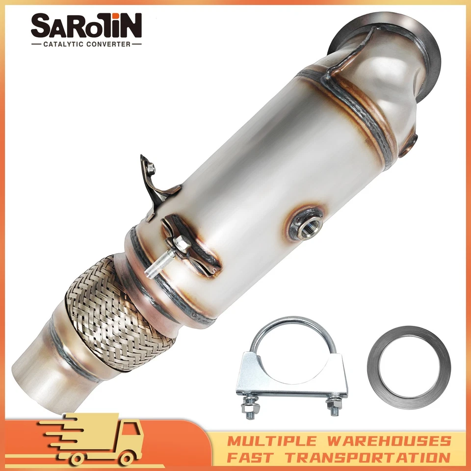 Catalytic Converter For 2015-2016 BMW 535I 2015-2017 BMW 535I GT 3.0L Foto 1 de 4