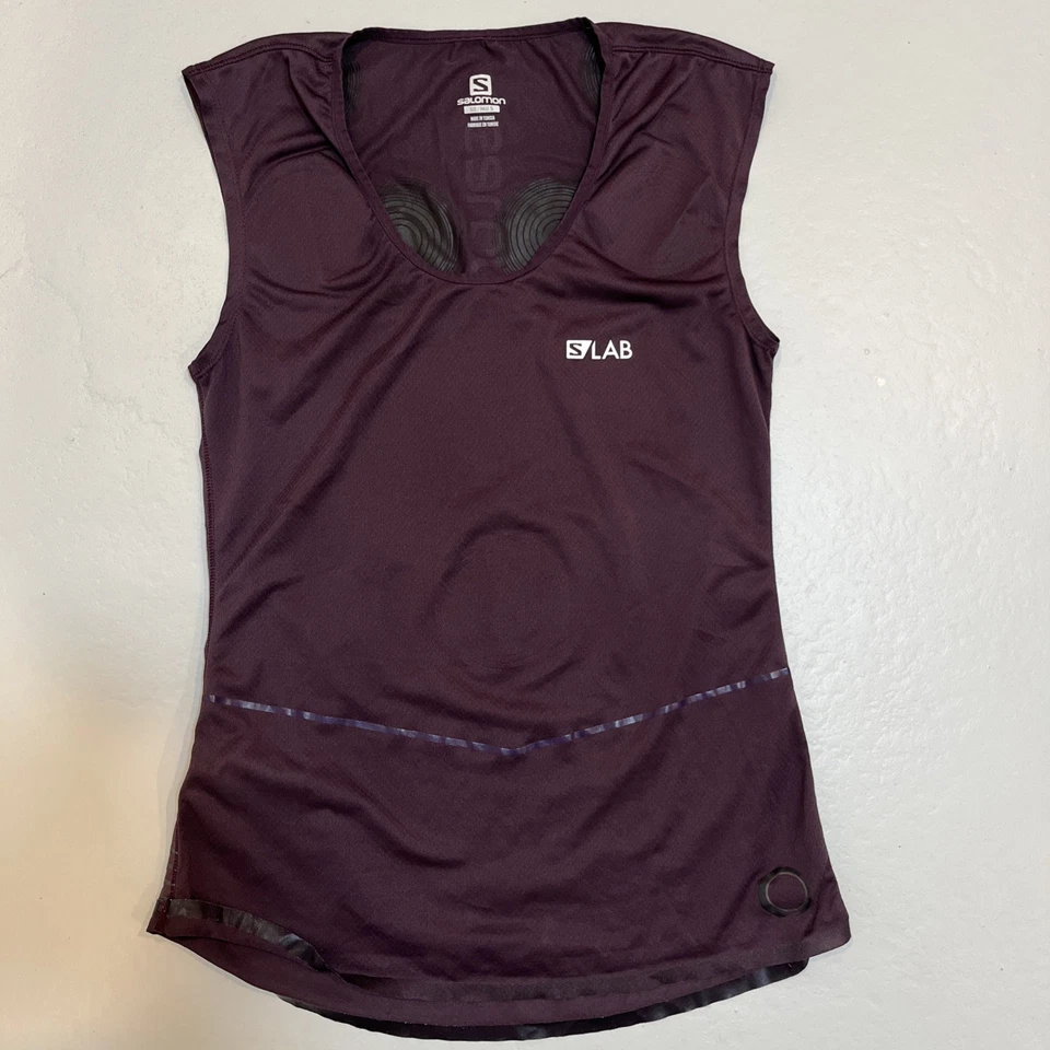 Salomon Lab S-Lab Running Training Tank Top Size S - Image 1 of 4