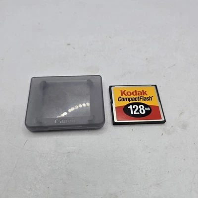 Kodak 128MB Compact Flash Memory Card With Case - Image 1 of 4