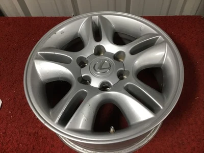 OEM 2003 2005 2006 2007 2008 2009 Lexus GX470 17x7.5 Wheel Rim Silver BLEMISHED - Image 1 of 4