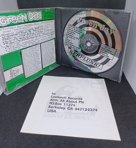 GREEN DAY KERPLUNK! Lookout 46 Records 1992 CD w/ Rare Label Insert – VG+ - Bild 1 von 5