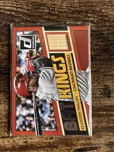 Brandon Phillips 2015 Donruss Bat Kings #32 Game Used Bat Relic - Picture 1 of 2
