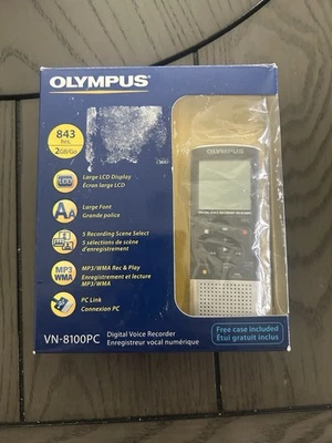 Olympus VN-8100PC Digital Voice Recorder - Open Box - Image 1 of 4