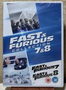 Fast & Furious 7 & 8 (DVD) - NEW SEALED ***REGION 2 - IMPORT*** - Picture 1 of 2
