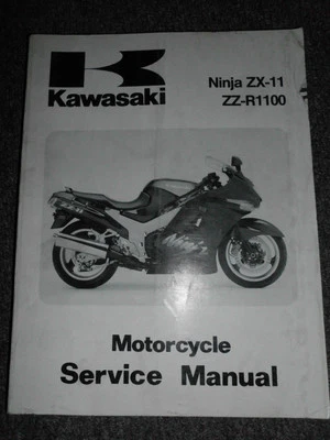 Manual De Servicio Y Reparación OEM De La Kawasaki Ninja ZX-11 ZZ-R1100 1993 - Imagen 1 de 2