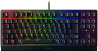 Razer BlackWidow V3 TKL Gaming Keyboard Green Switches Chroma RGB DE - Bild 1 von 4