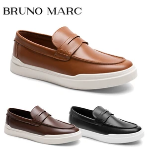 Men Loafers Pull-On Comfortable Lightweight Casual Dress Penny Shoes Size 8-13 - Picture 1 of 19