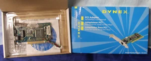 Dynex PCI Adapter Model DX-E101 (NIB) - NEW OLD STOCK - Afbeelding 1 van 4
