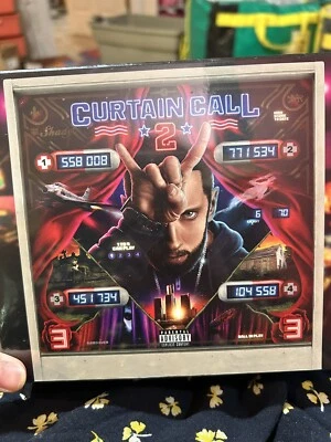 Eminem Curtain Call 2 CD Box Set With Medium T-Shirt. - Image 1 of 4