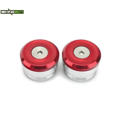 For Ducati models 23.5mm Aluminum Frame Plug Cover Caps Kit Racing Street - Image 1 of 4