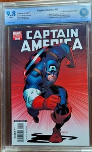 Death of Captain America #25 CBCS NM/M 9.8 ED McGuiness Variant Cover Key Issue - Picture 1 of 3