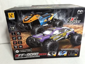Auto Telecomando, Scala 1:18 All Terrains RC Cars, 4WD Alta Velocità 45+KM/H - Foto 1 di 6
