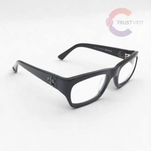 CHROME HEARTS BLUE BALLZ Eyeglasses Frame BK Black 51□22-135  Eyewear Unisex - Picture 1 of 9