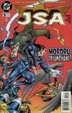 JSA #3 VG 1999 Stock Image Low Grade