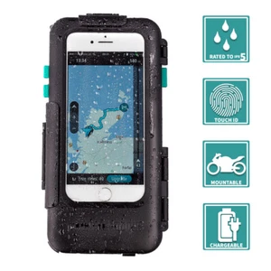 Ultimateaddons Tough Waterproof Mount Case for Apple iPhone 6 6S 7 8 Plus - Picture 1 of 8