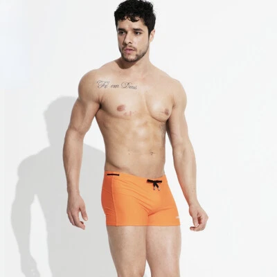 Мужская низкая талия боксера сундуков Sports сексуальный туго шорты быстро сухой купальный костюм - Изображение 1 из 4