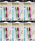 Nite Ize 4-Pack Gear Tie Cordable Twist Tie, 3&quot; - Assorted Colors (6-Pack)