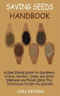 Zera Brooks Saving Seeds Handbook (Relié)