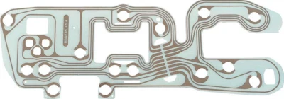 Painel de instrumentos REA circuito impresso 1976-1982 Chevy caminhão com luzes de advertência - Imagem 1 de 2