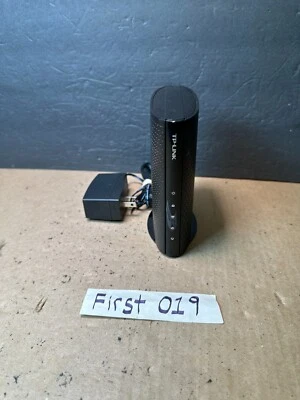 TP-LINK TC-7610 DOCSIS 3.0 Cable Modem With Adapter Ships Fast!!! - Image 1 of 4