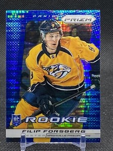 2013-14 Panini Prizm Wal-Mart Blue Pulsar Prizm Filip Forsberg #256 Rookie Card!