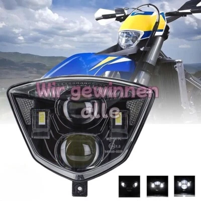 Faro LED con DRL para Husaberg 2009-2014 FE 250 350 450 TE 125 250 300 Foto 1 de 4