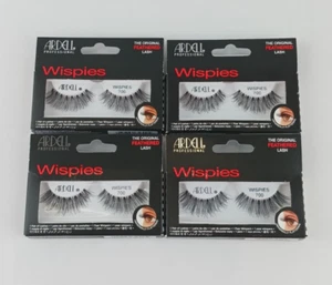 4 PACK ARDELL EYELASHES THE ORIGINAL FEATHERED LASH 700 WISPIES - Picture 1 of 6